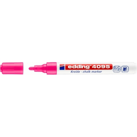 Marker za staklo CHALK MARKER E-4095 2-3mm Edding roze