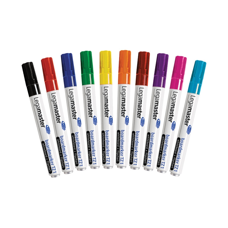 Marker za belu tablu/flipchart okrugli vrh 1,5-3mm TZ1 10boja Legamaster 7-110099