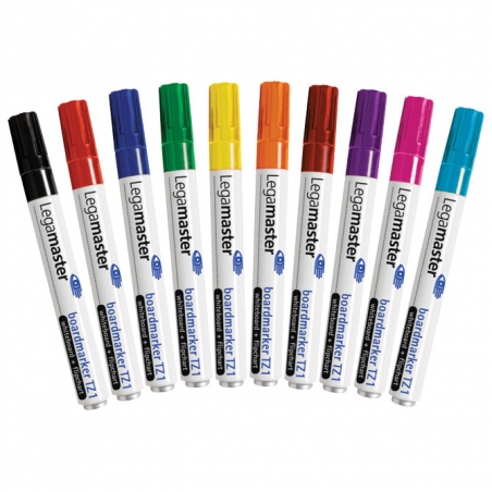 Marker za belu tablu/flipchart okrugli vrh 1,5-3mm TZ1 10boja Legamaster 7-110099