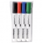 Marker za belu tablu/flipchart okrugli vrh 1,5-3mm TZ100 4boje Legamaster 7-110594