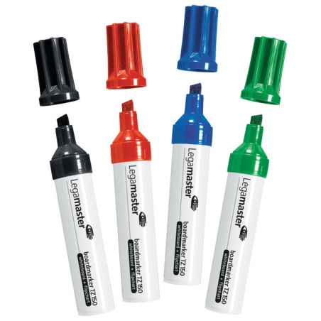 Marker za belu tablu/flipchart kosi vrh 2-7mm TZ150 4boje Legamaster 7-115094