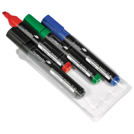 Marker za flipchart kosi vrh 2-5mm TZ41 4boje Legamaster 7-155094