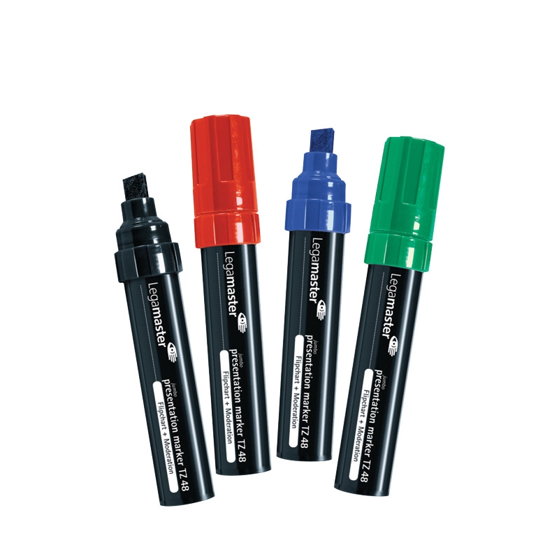 Marker za flipchart Jumbo kosi vrh 4-12mm TZ48 4boje Legamaster 7-155594