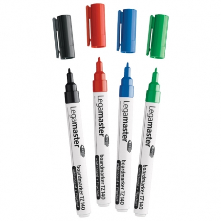 Marker za belu tablu/flipchart okrugli vrh 1mm TZ140 4boje Legamaster 7-114094