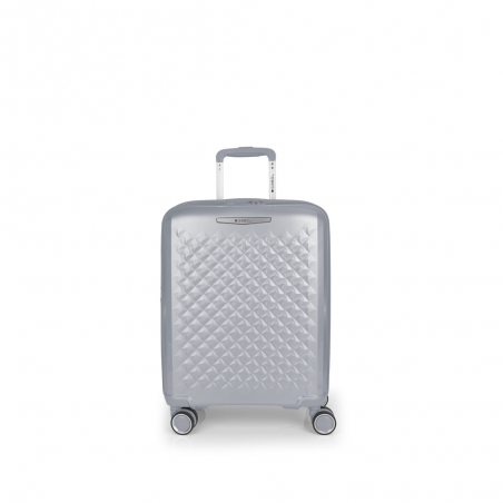 Kofer mali (kabinski) PROŠIRIVI 40x54x22/25 cm Polypropilen 42,1/47,9l-2,8 kg Queens Gabol srebrna