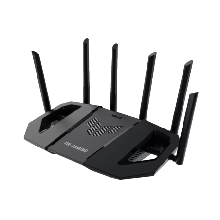 Bežicni ruter ASUS TUF-BE6500 Wi-Fi/BE6500/5764 Mbps/688 Mbps/USB3.2/6 eksternih antena/crna