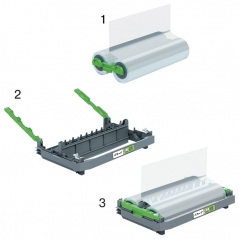 Kaseta sa folijom za plastificiranje sjajna u rolni 100my/42,4m za Foton 4410024 GBC