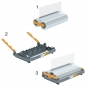 Kaseta sa folijom za plastificiranje sjajna u rolni 125my/34,4m za Foton 4410025 GBC