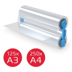 Folija za plastificiranje za kasetu sjajna u rolni 75my/56,4m za Foton 4410026 GBC