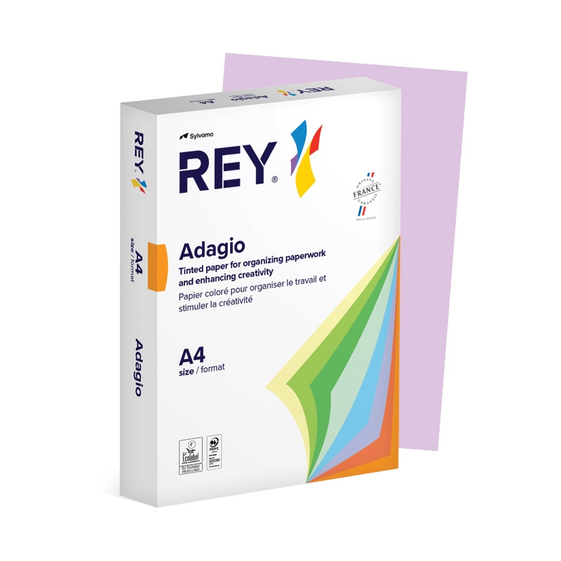 Papir Copy Rey Adagio A4 80g pk500 Sylvamo 28 pastelno lila (lilac)