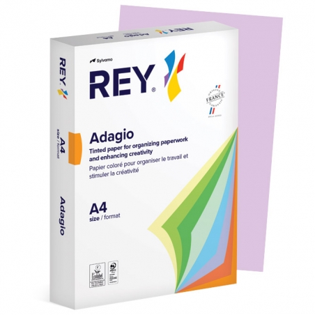 Papir Copy Rey Adagio A4  80g pk500 Sylvamo 28 pastelno lila (lilac)