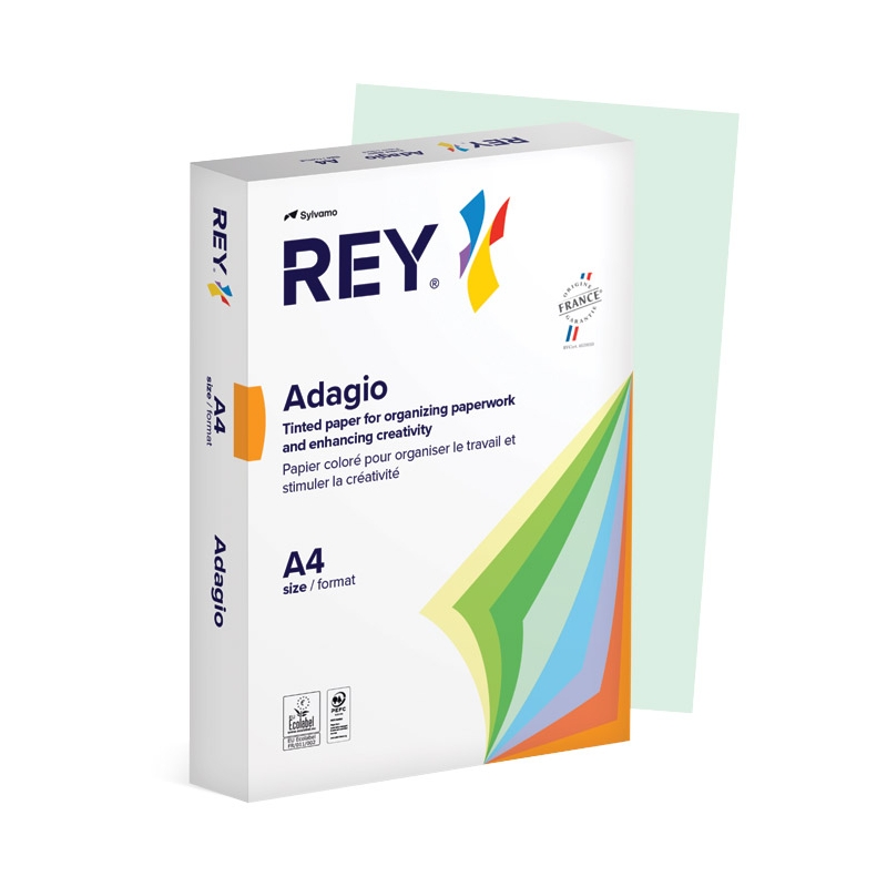 Papir Copy Rey Adagio A4 80g pk500 Sylvamo 85 pistaći zeleni (pistachio)
