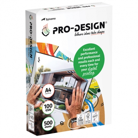 Fotokopir Papir Pro Design A4 100g pk500 Sylvamo