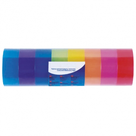 +Traka Deco lepljiva 18mm/18m pk8 Donau 7878908PL-99 sortirano