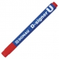 Marker permanentni 2-4mm okrugli vrh D-signer U Donau 7371001-04PL crveni