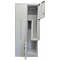 Metal Wardrobe Cabinet GZ02 with Four Compartments