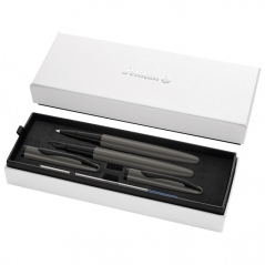 Set nalivpero+roler Jazz Noble Elegance+poklon kutija G25 Pelikan 826945 sivi