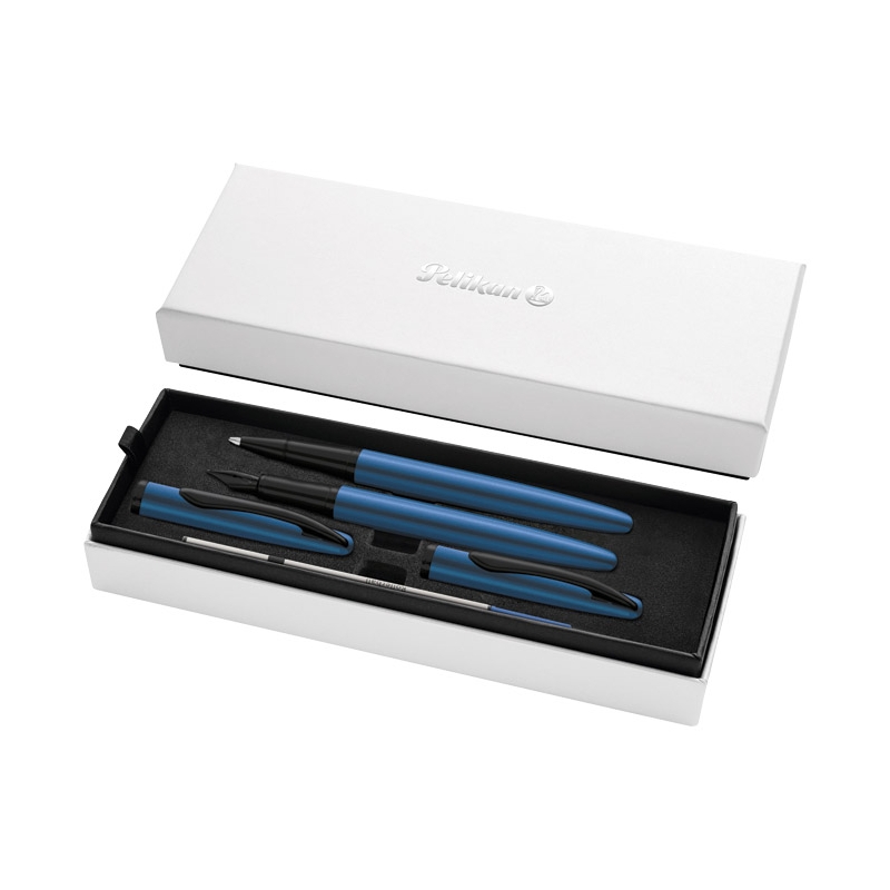 Set nalivpero+roler Jazz Noble Elegance+poklon kutija G25 Pelikan 826983 plavi