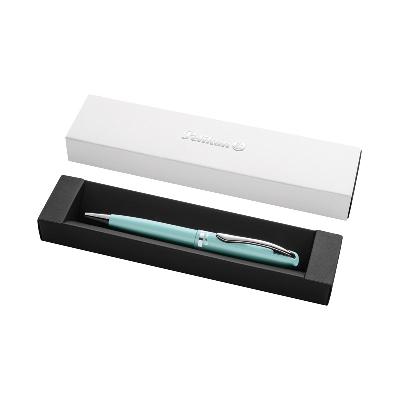 Olovka hemijska Jazz Pastel K36+poklon kutija G24 uložak plavi Pelikan 827003 pastelno zelena