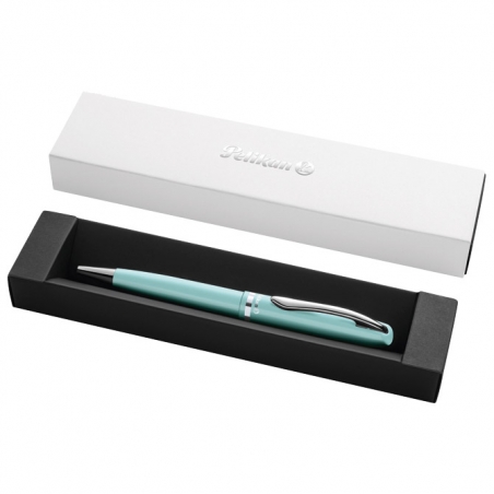 Olovka hemijska Jazz Pastel K36+poklon kutija G24 uložak plavi Pelikan 827003 pastelno zelena