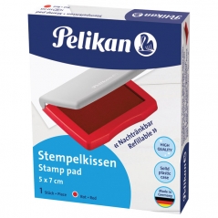 Jastučić za pečat br.3 plastično 7x5cm Pelikan 337725 crveno