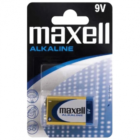 Baterija alkalna 9V Maxell 6LR61blister