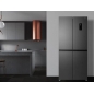 Frižider TCL RP470CSE1/samostojeci/multidoor/Cross-door/Total No Frost/E/470L/186x83,3x67,8cm/siva