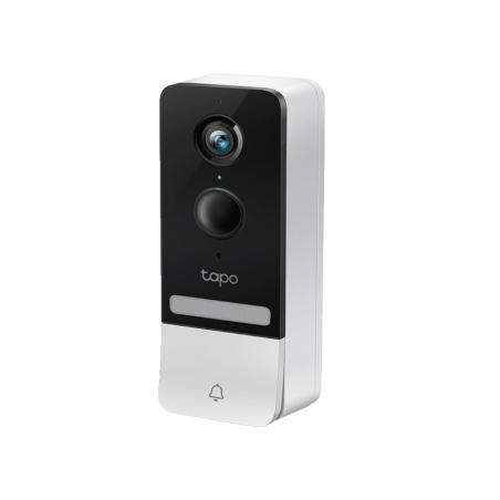 Zvono za ulazna vrata TP-LINK Tapo D230S1/video 2K 5MP/Color night/smart AI detection/IP64/bela