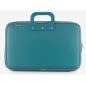 Torba BOMBATA CLASSIC VINIL LAPTOP BRIEFCASE (15") Teal Blue