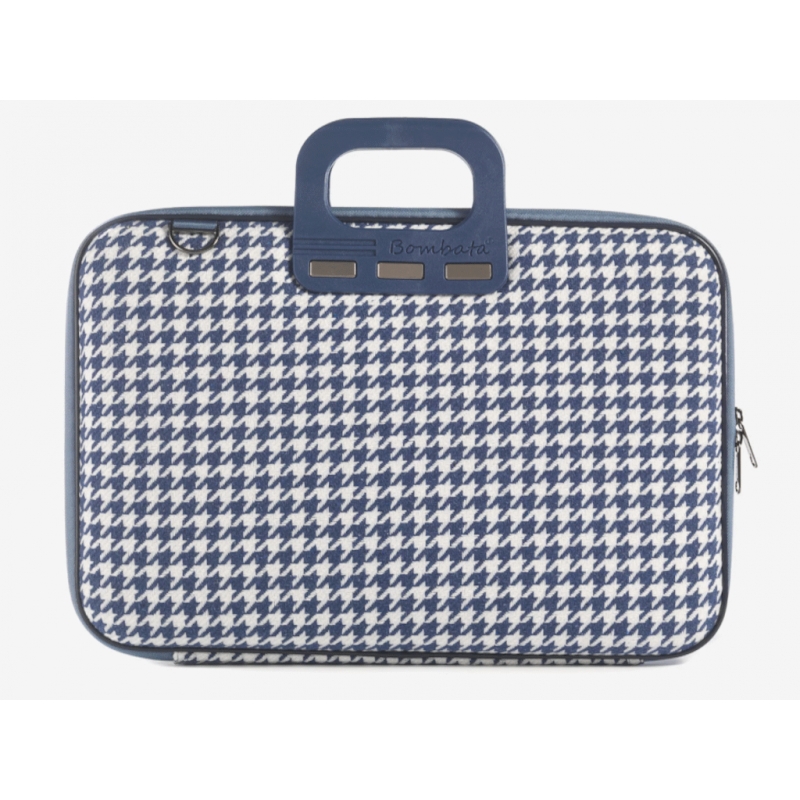 Torba BOMBATA Pied de Poule 15,6" /Dark Blue