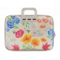 Torba BOMBATA Peonia 13 Grey /silver