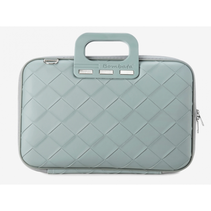 Torba BOMBATA Intrecciato 13/14 Light Blue /Dust