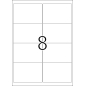 Etikete vodootporne, 99,1x67,7 A4 1/25 Herma
