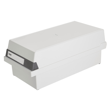 Kutija za indexne kartice 1/1300 A6 Han siva