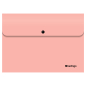 Fascikla pismo Berlingo A4 Instinct 330my, 320x230mm Berlingo roze