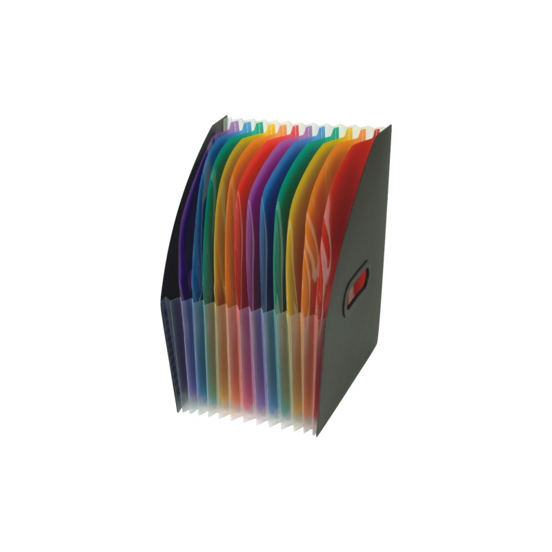 Expanding organizer "CORNER BOX" Rainbow Class Viquel