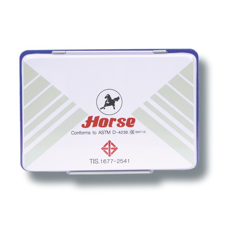 Horse original jastuče za pečate metalno H-02, 70x110 mm Horse ljubičasta