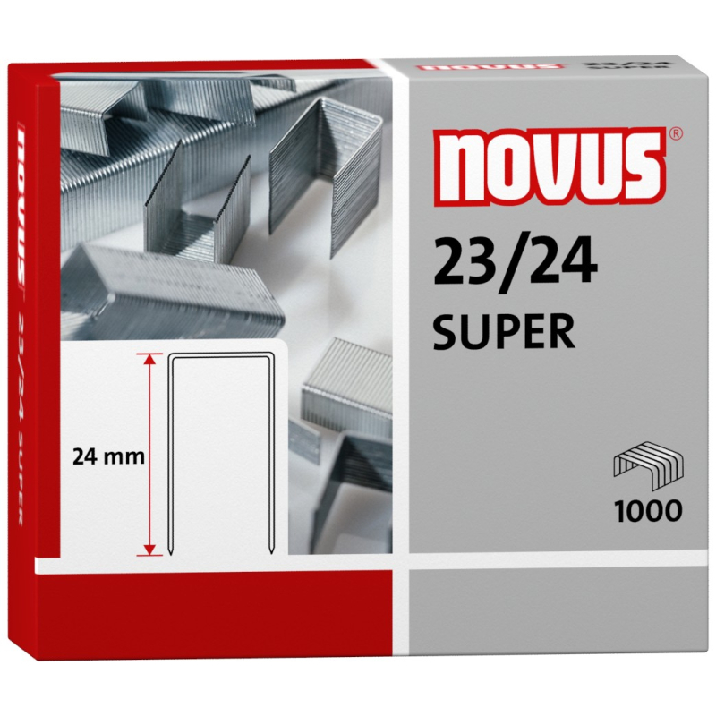 Klamerice Novus 23/24 super, 1/1000, 210 listova Novus