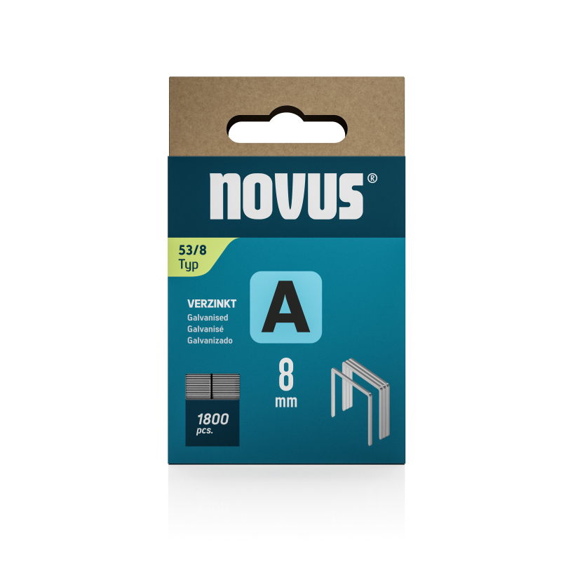 Klamerice Novus 53/8 tip A, 1/1800 Novus