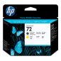 RD za štampace HP No.72 Printhead/mat crna i žuta