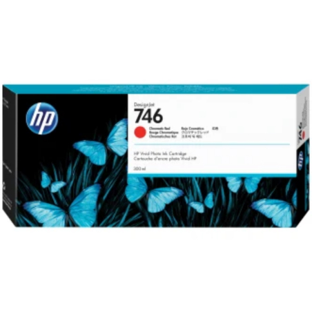 Kertridž HP 746 300ml/prozirno crvena