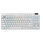 Logitech G PRO X TKL Lightspeed Gaming Keyboard, White, US, BT Tactile