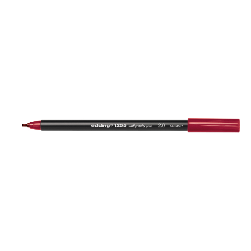 Kaligrafski marker E-1255 2mm Edding crvena