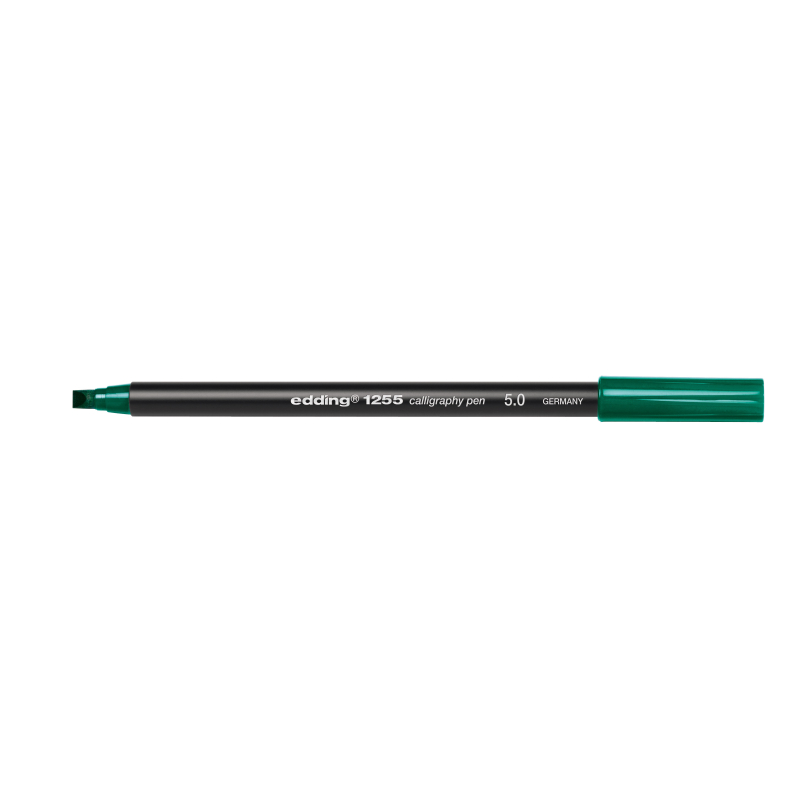 Kaligrafski marker E-1255 5mm Edding zelena