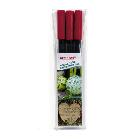 Kaligrafski marker E-1255 1/3 Edding crvena