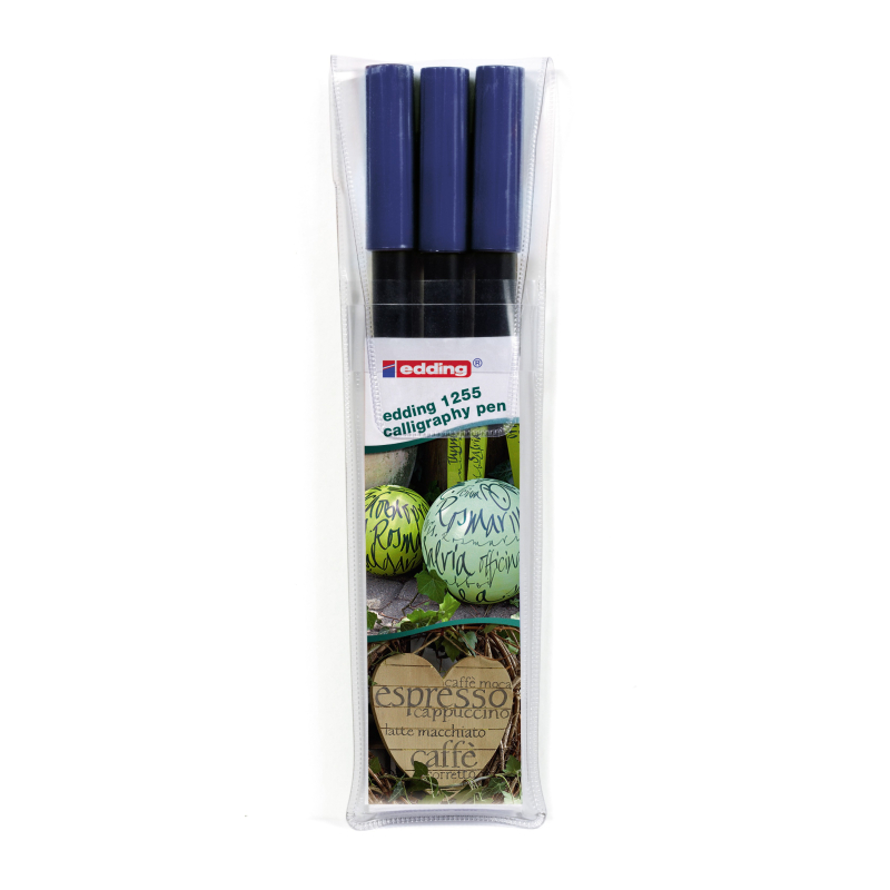 Kaligrafski marker E-1255 1/3 Edding plava