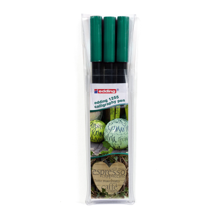 Kaligrafski marker E-1255 1/3 Edding zelena