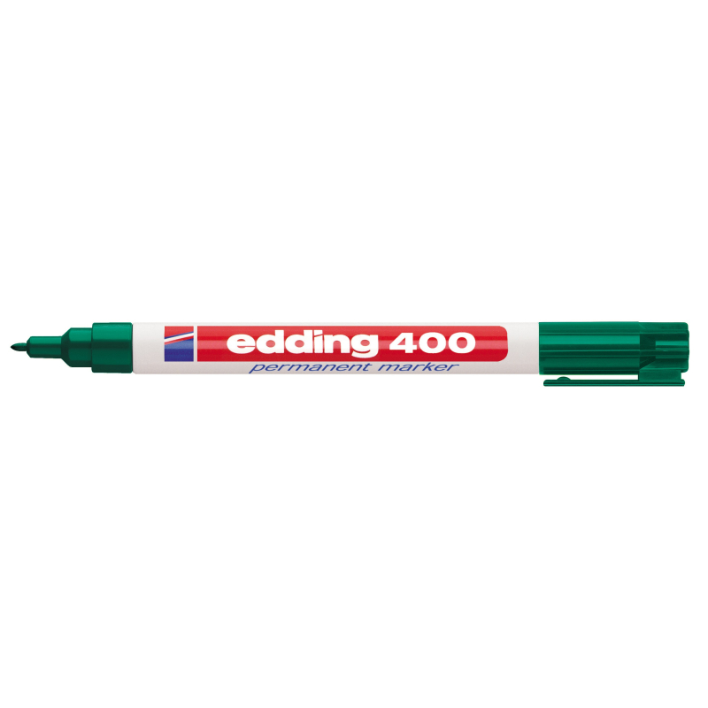Marker permanent E-400 1mm Edding zelena