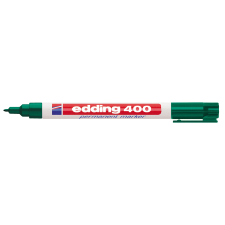 Marker permanent E-400 1mm Edding zelena