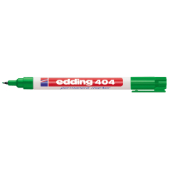 Marker permanent E-404 0,75mm Edding zelena